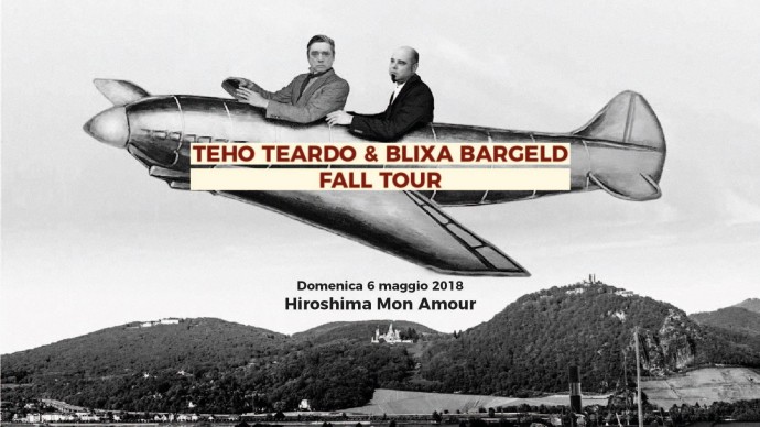 Hiroshima Mon Amour di Torino: Teho Teardo & Blixa Bargeld in concerto il 06 maggio